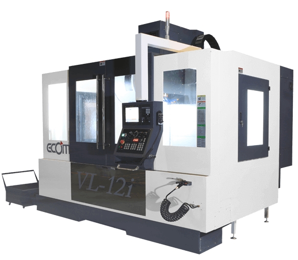 立式加工中心机 VL-12i－Z轴采用中央导杆式设计搭配氮气配重，受力均衡刚性佳。