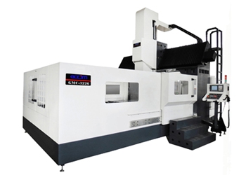 斜背式龙门式加工中心机－底座、工作台、立柱、横梁、滑座、机头均经由严谨的3D设计，并搭配结构分析软件，取得最佳的结构肋布局，有效提高主结构铸件的刚性及强度。且为防止机械结构变形，每件铸铁均经过退火处理，及消除内应力处理，以有效降低变形量，并具有极佳的抗弯及抗扭应力，更确保各铸件体的均匀和稳定度。